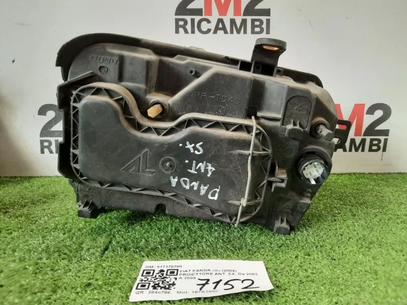 Proiettore ANT SX 517170760 Fiat Panda II 2004
