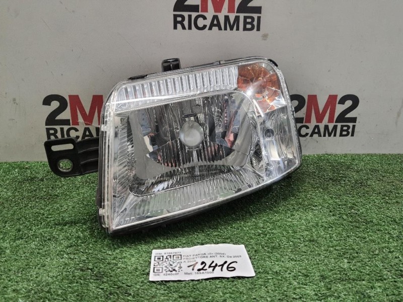 Proiettore ANT SX 51867677 Fiat Panda II 2004