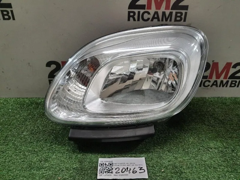 Proiettore ANT SX 51843645 Fiat Panda III 2012