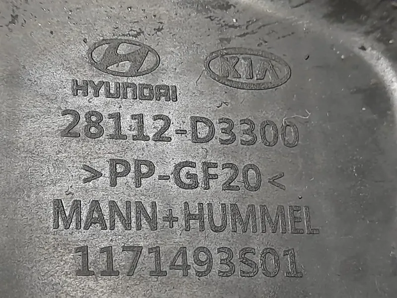 Filtro ARIA 28110D3500 Kia Sportage IV 2018