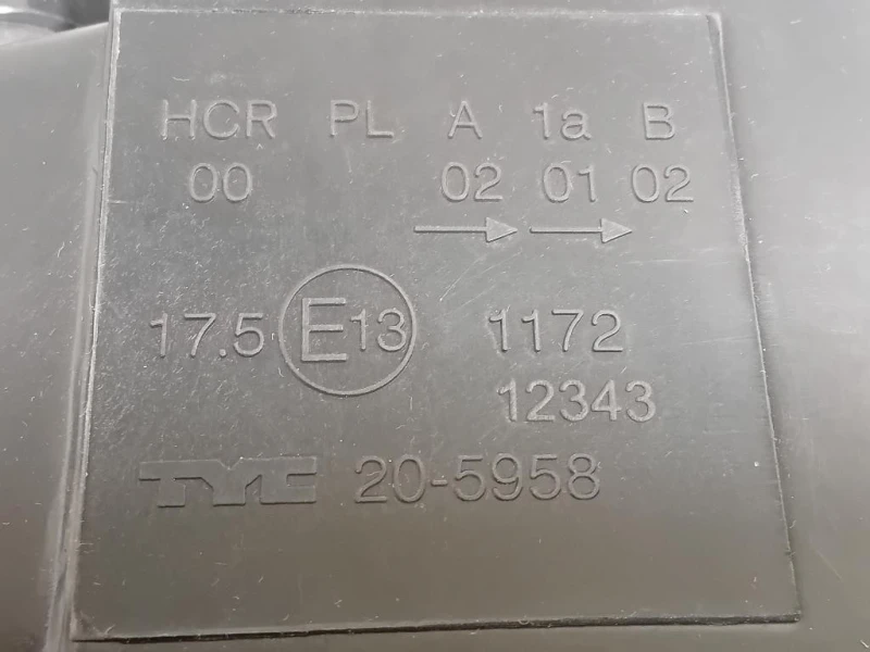 Proiettore ANT SX 20-5958 Fiat Punto II 2003