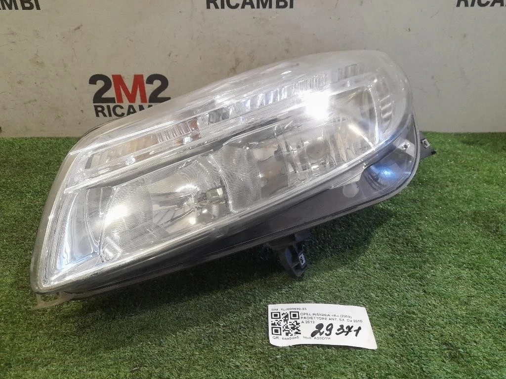 Proiettore ANT SX 1LJ009630-33 Opel Insignia A 2009