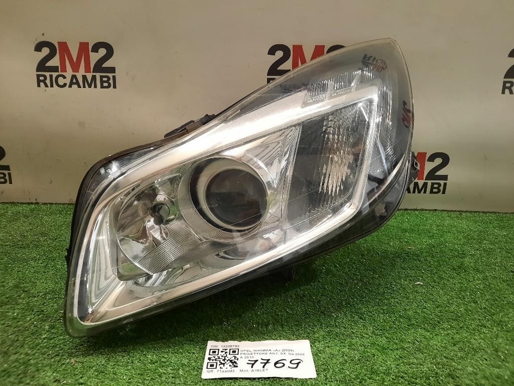 Proiettore ANT SX 13226792 Opel Insignia A 2009