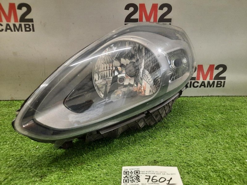 Proiettore ANT SX 51937143 Fiat Punto III 2012