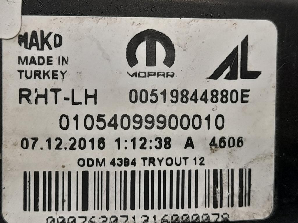 Proiettore ANT SX 00519844880E Fiat TIPO II 2016