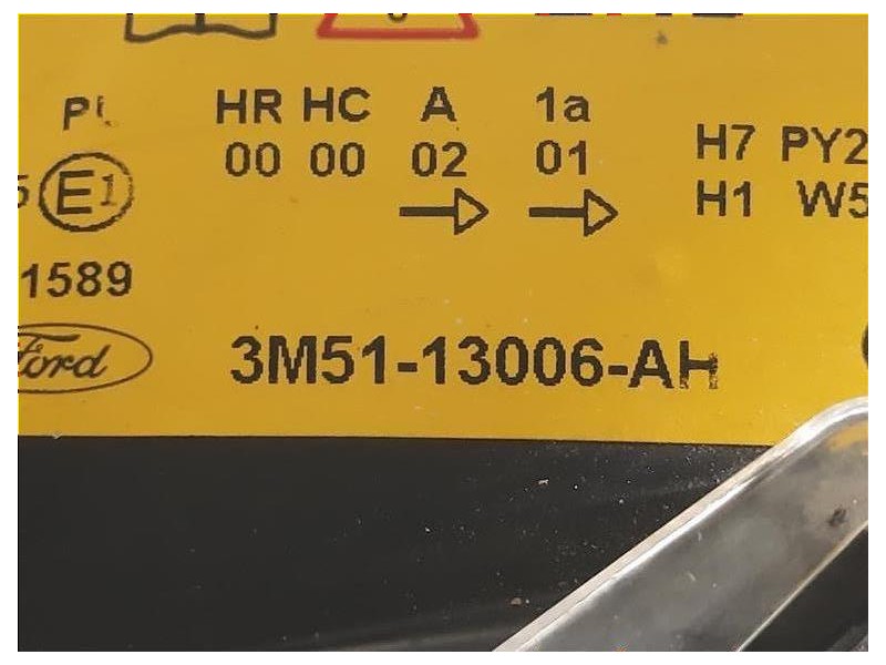 Proiettore ANT SX 3M51-13006-AH Ford C-max I 2003