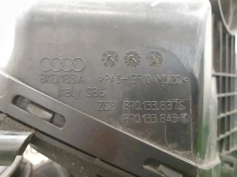 Filtro ARIA Completo 8R0133835AH Audi A5 8T3 2012