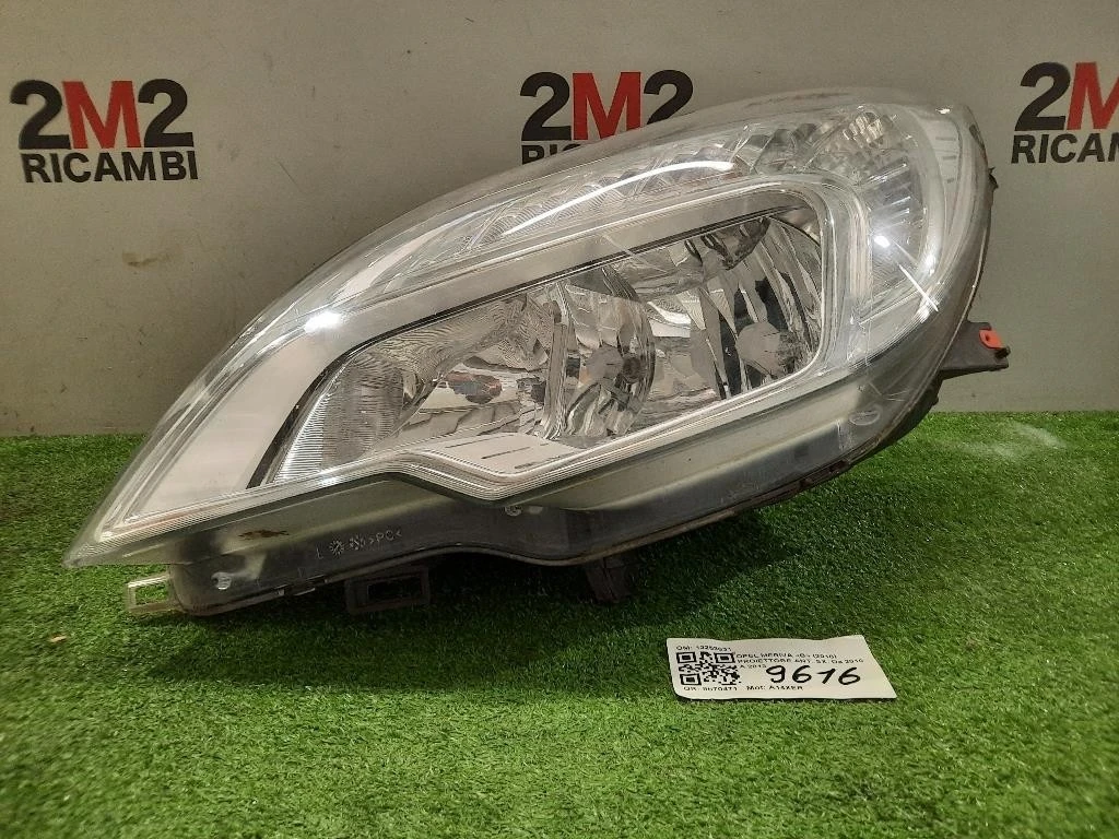Proiettore ANT SX 13253631 Opel Meriva B 2010