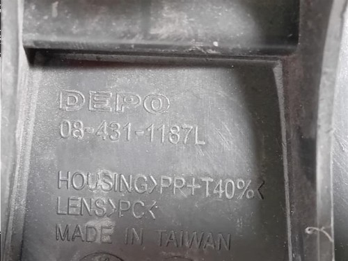 Proiettore ANT SX 08-431-1187R Ford Fiesta VI 2012