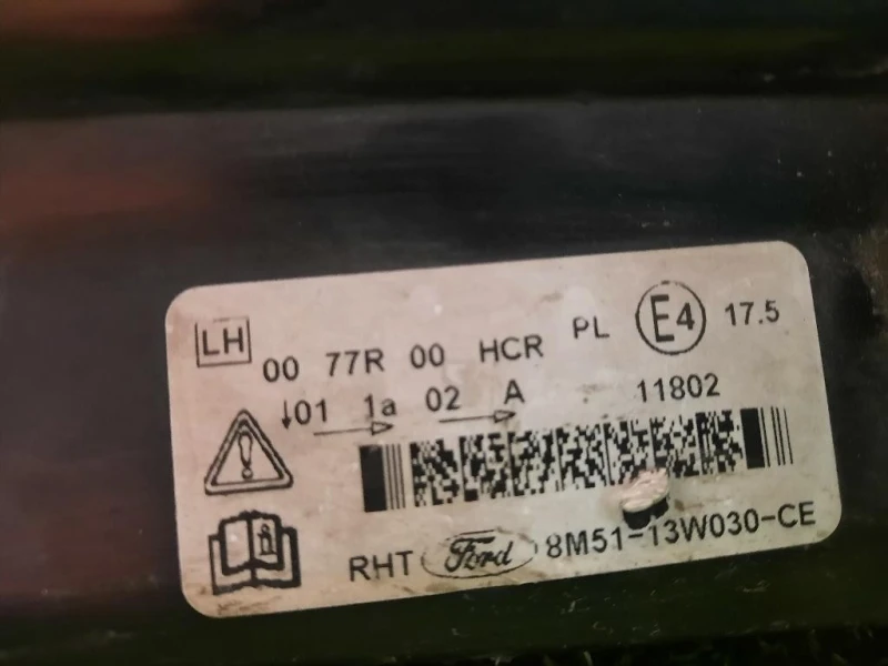 Proiettore ANT SX 8M5113W030CE Ford Focus III 2008