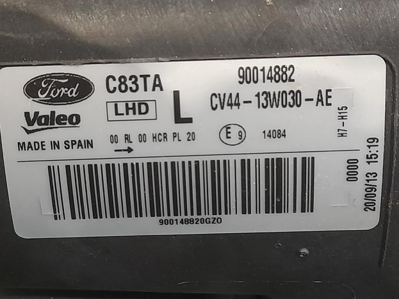 Proiettore ANT SX 90014882 Ford KUGA II 2013
