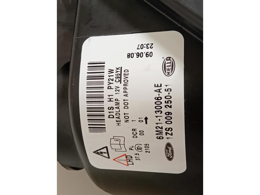 Proiettore ANT SX 6M21-13006-AE Ford S-max I 2010