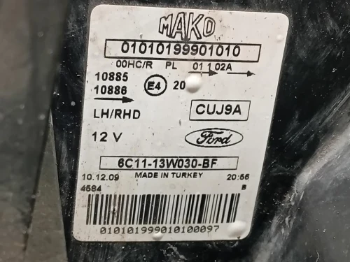 Proiettore ANT SX 6C11-13W030-BF Ford Transit V 2011