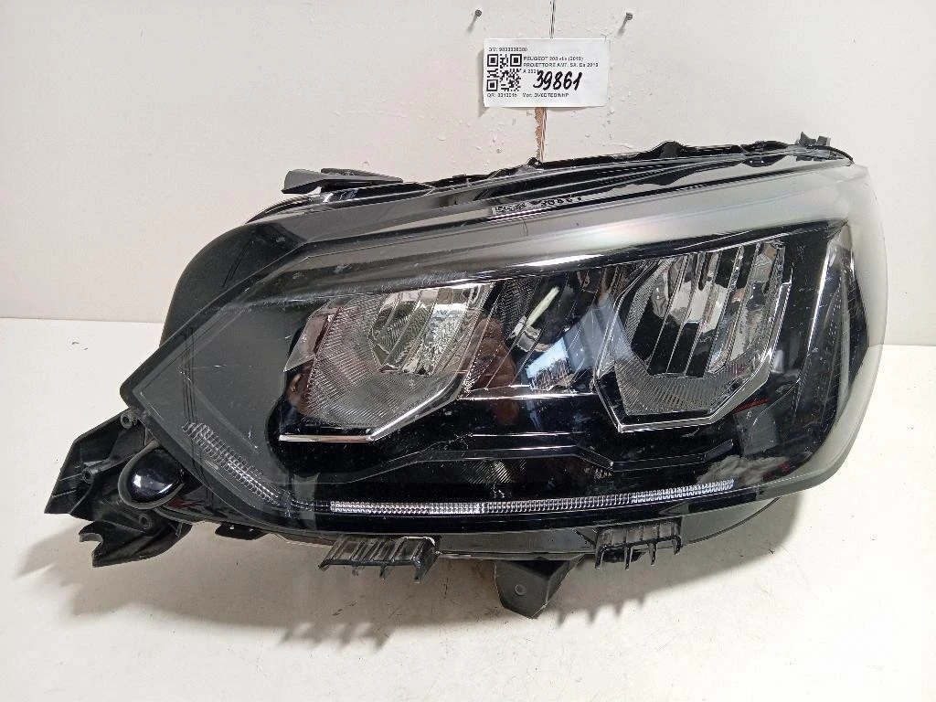 Proiettore ANT SX 9833036380 Peugeot 208 II 2019