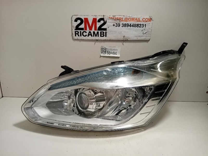 Proiettore ANT SX 1866470 Ford Transit Custom I 2013