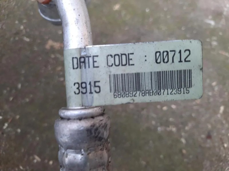 Flessibile AC Compressorecondensatore 68089278 Jeep Grand Cherokee IV 2011