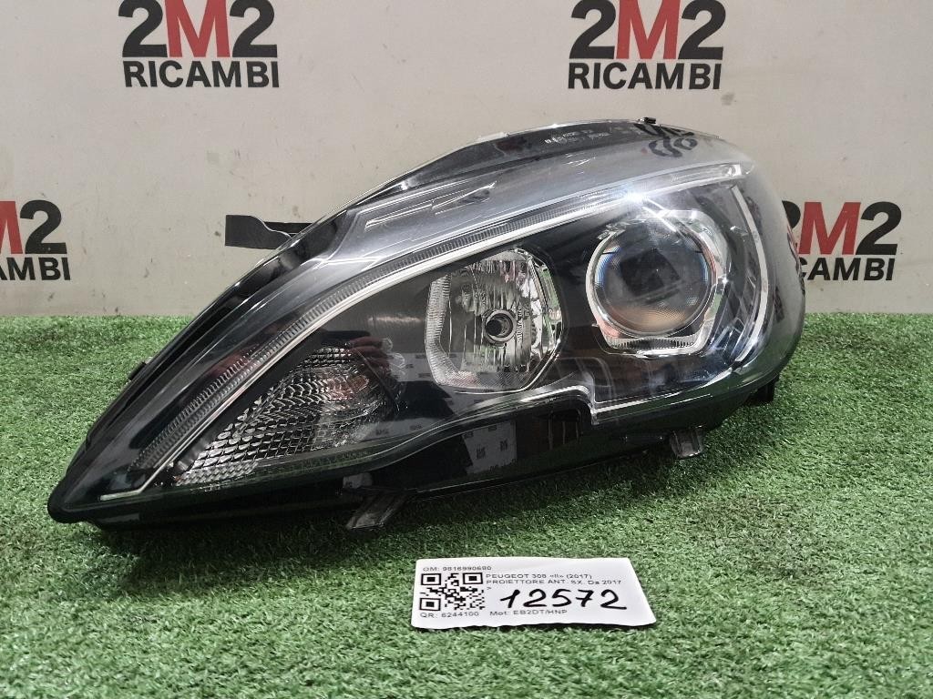 Proiettore ANT SX 9816990680 Peugeot 308 II 2017