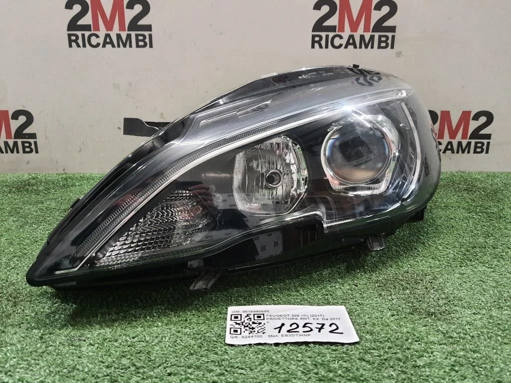 Proiettore ANT SX 9816990680 Peugeot 308 II 2017
