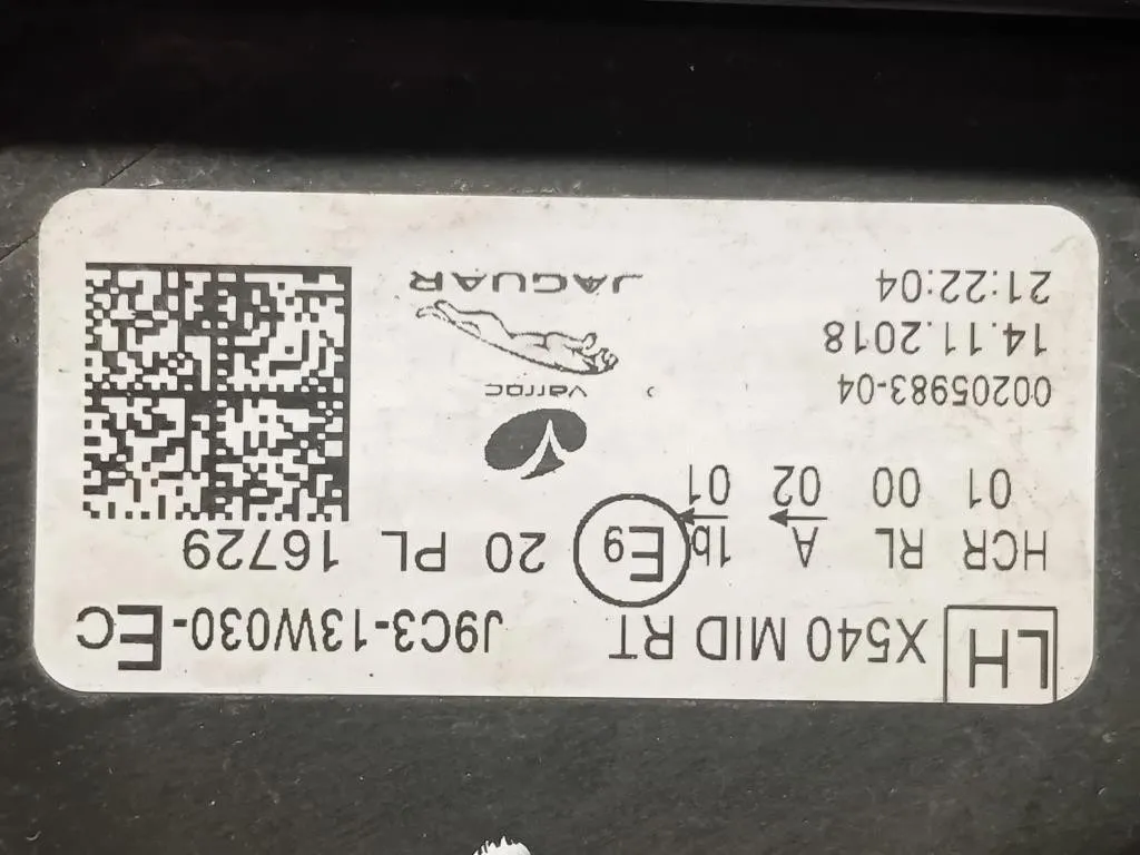 Proiettore ANT SX J9C3-13W030-EC Jaguar E-pace 2017