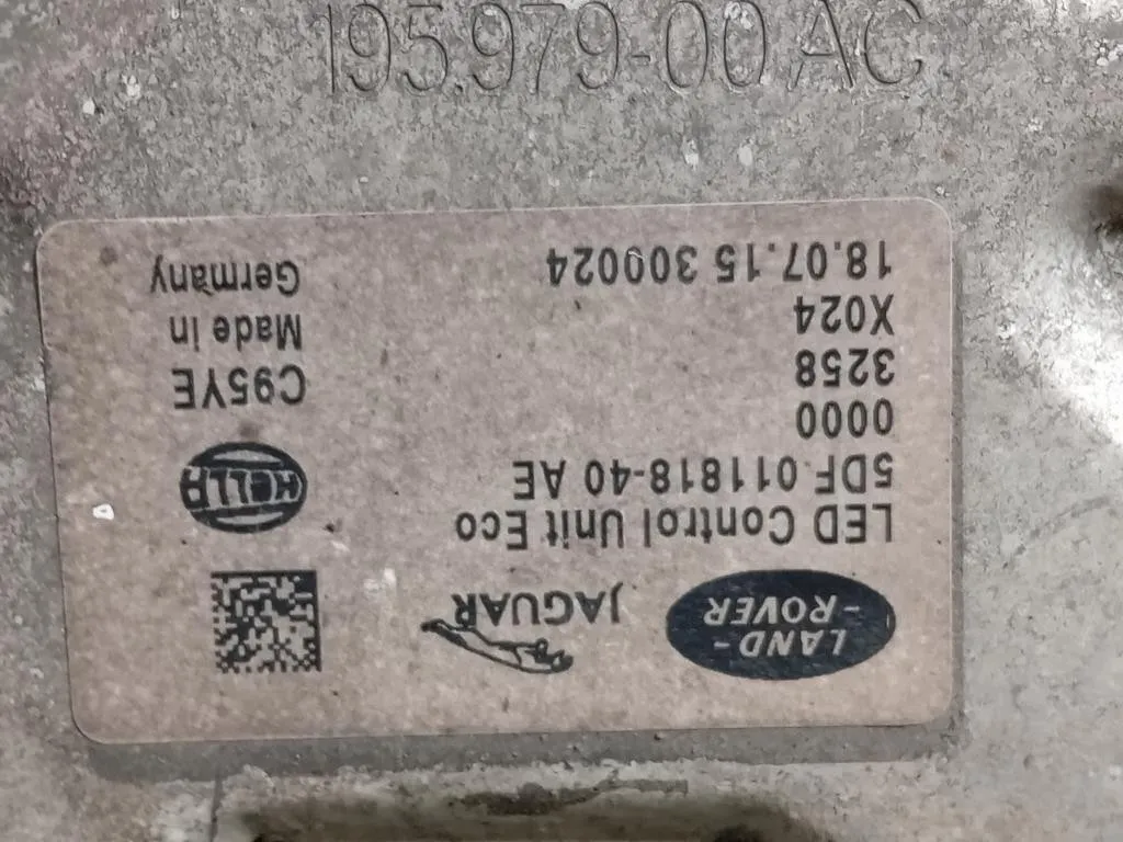 Proiettore ANT SX GX73-13W030-DE Jaguar XE 2015