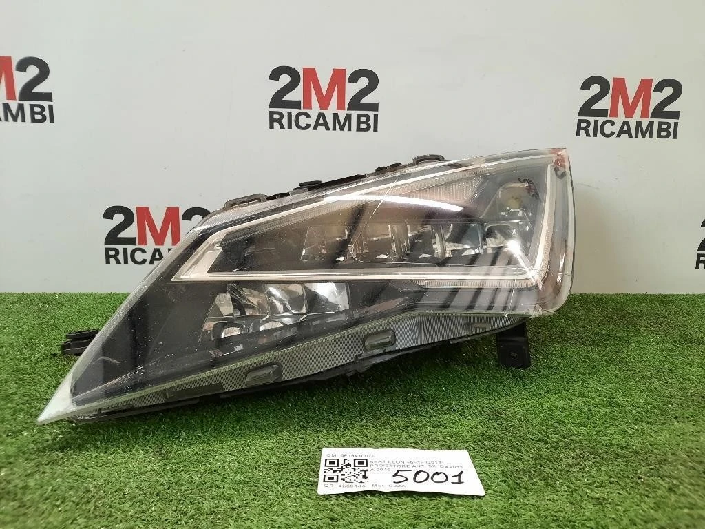 Proiettore ANT SX 5F1941007E Seat LEON 5F1 2013