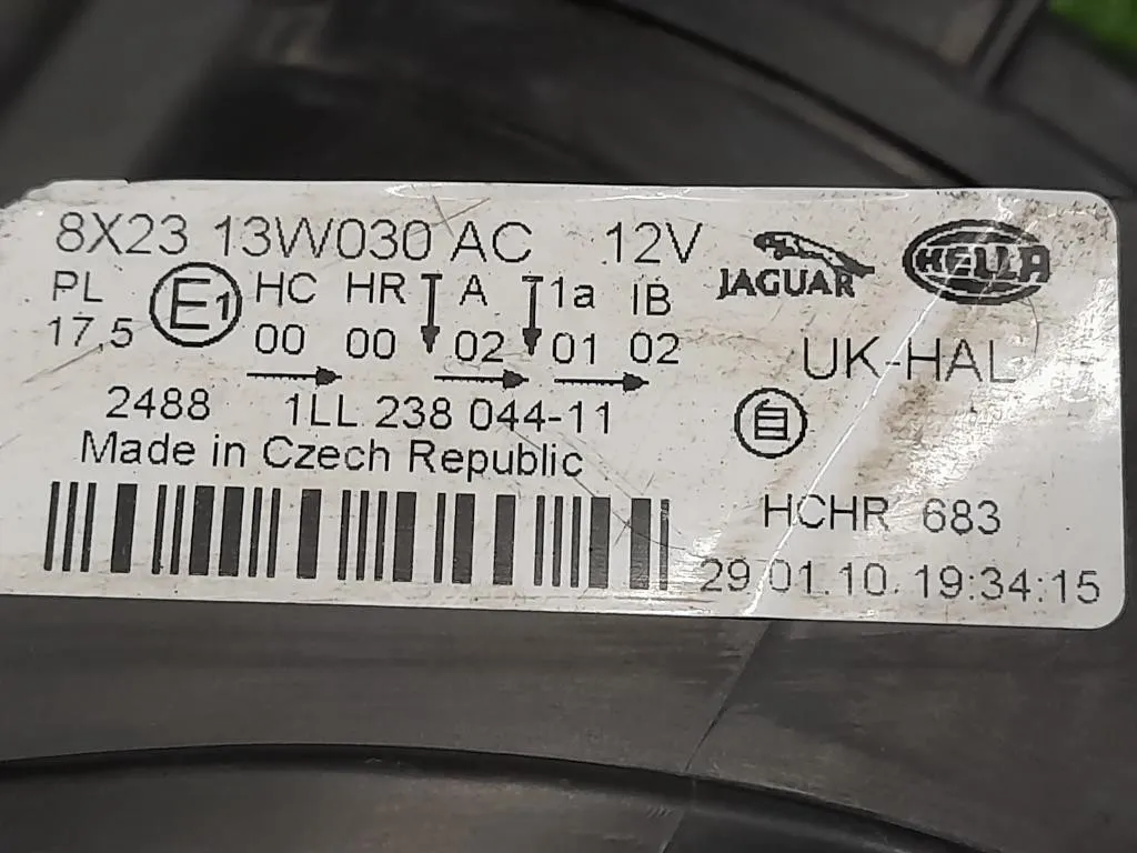 Proiettore ANT SX 8X23 13W030 AC Jaguar XF I 2008