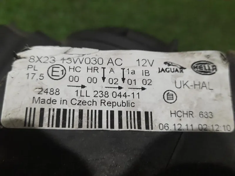 Proiettore ANT SX 8X2313W030 Jaguar XF I 2008