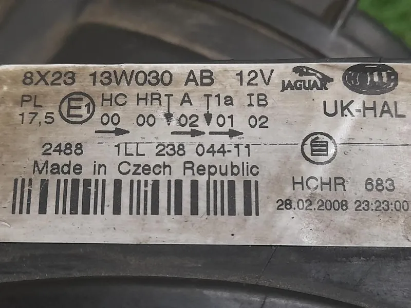 Proiettore ANT SX 8X2313W030 Jaguar XF I 2008