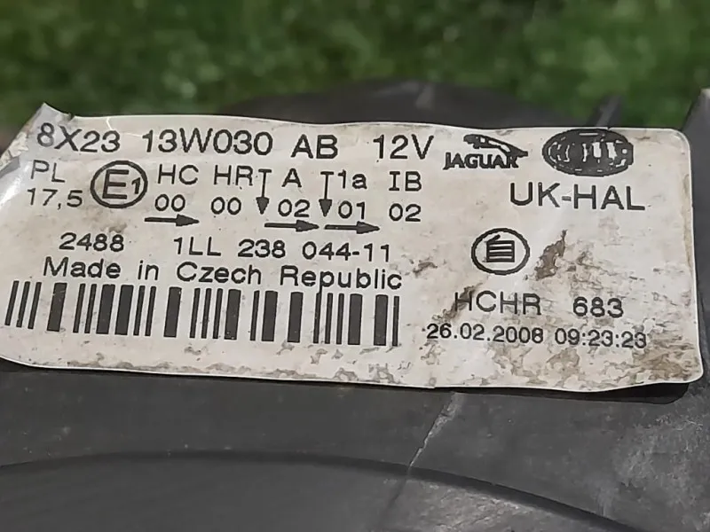 Proiettore ANT SX 8X23-13W030AB Jaguar XF I 2008