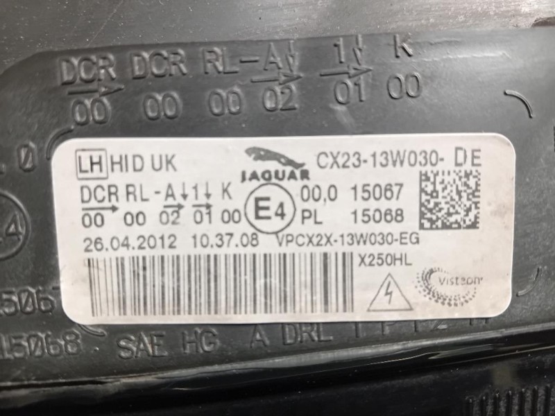 Proiettore ANT SX CX23-13W030-DE Jaguar XF I 2011