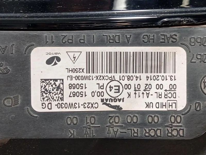 Proiettore ANT SX CX23-13W030-DG Jaguar XF I 2011