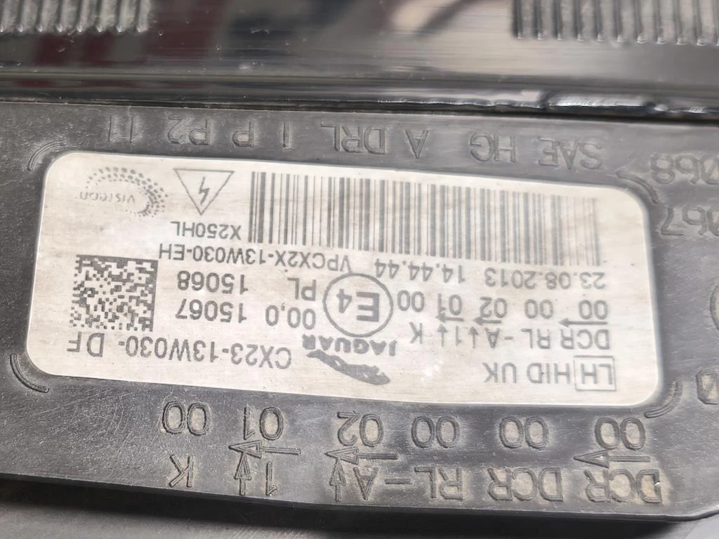 Proiettore ANT SX GX23-13W030-FE Jaguar XF I 2011