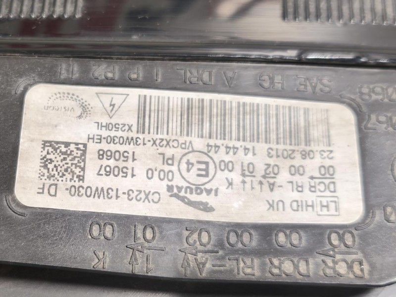 Proiettore ANT SX GX23-13W030-FE Jaguar XF I 2011