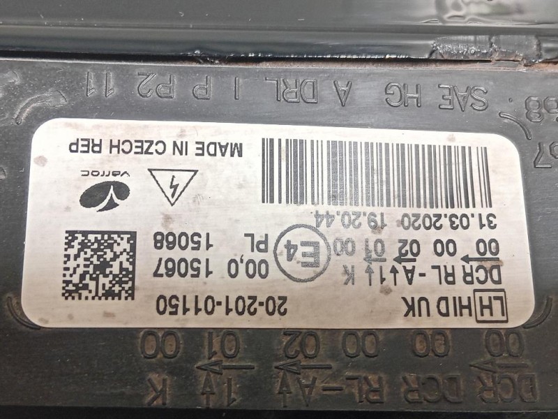 Proiettore ANT SX C2Z31447 Jaguar XF I 2011