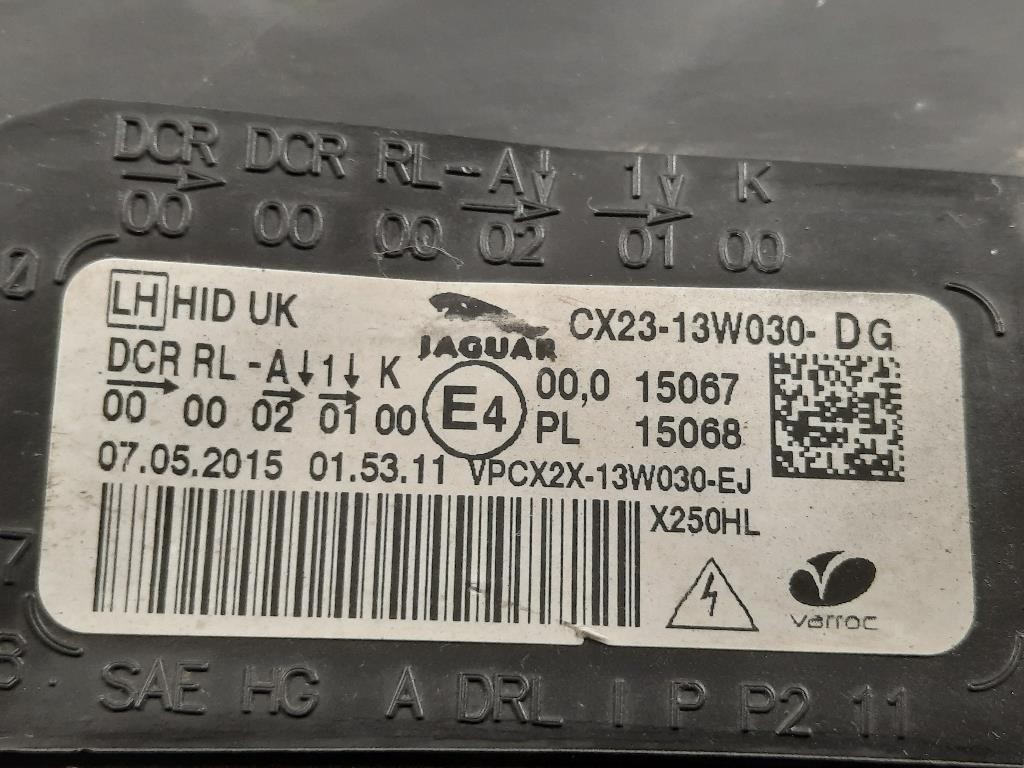 Proiettore ANT SX CX23-13W030-DG Jaguar XF II 2015