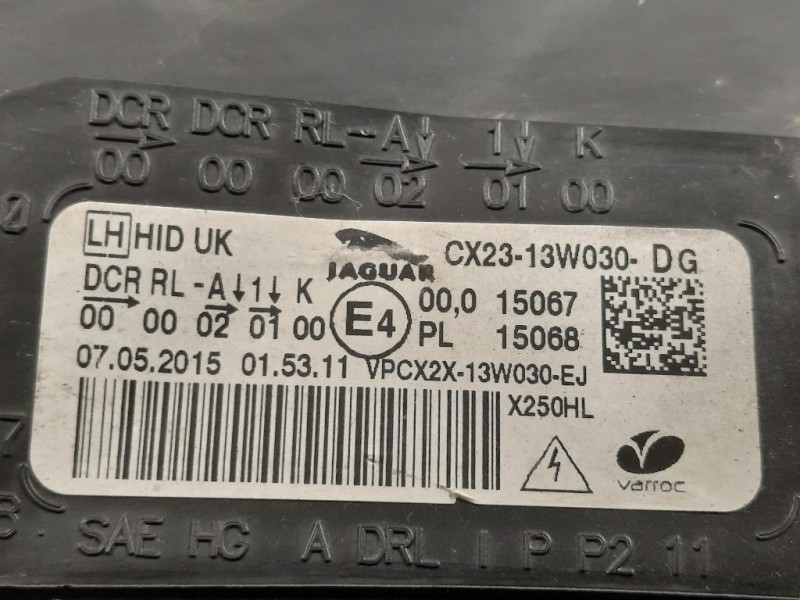 Proiettore ANT SX CX23-13W030-DG Jaguar XF II 2015