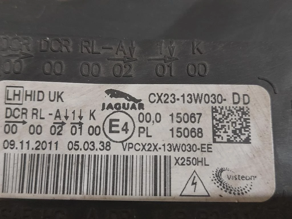 Proiettore ANT SX CX2313W030 Jaguar XF II 2015