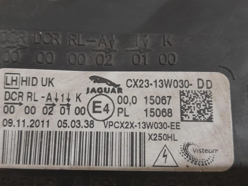 Proiettore ANT SX CX2313W030 Jaguar XF II 2015