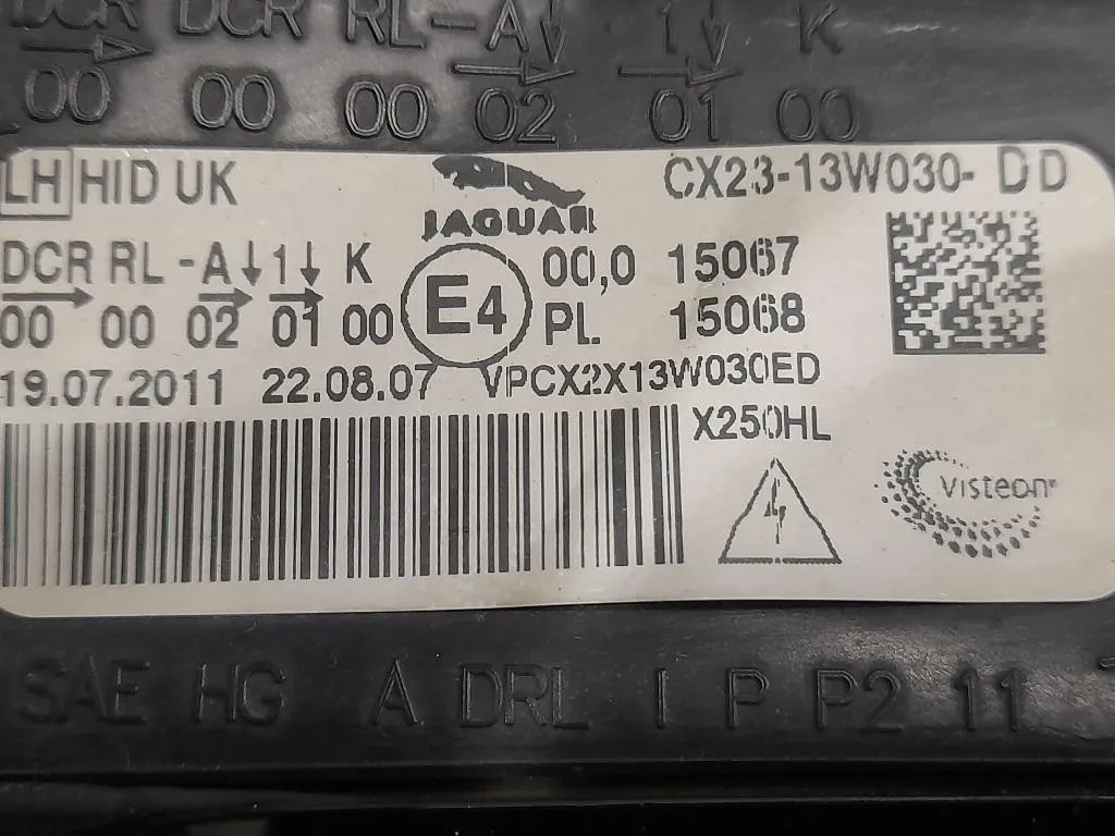 Proiettore ANT SX T2H24593 Jaguar XF II 2015