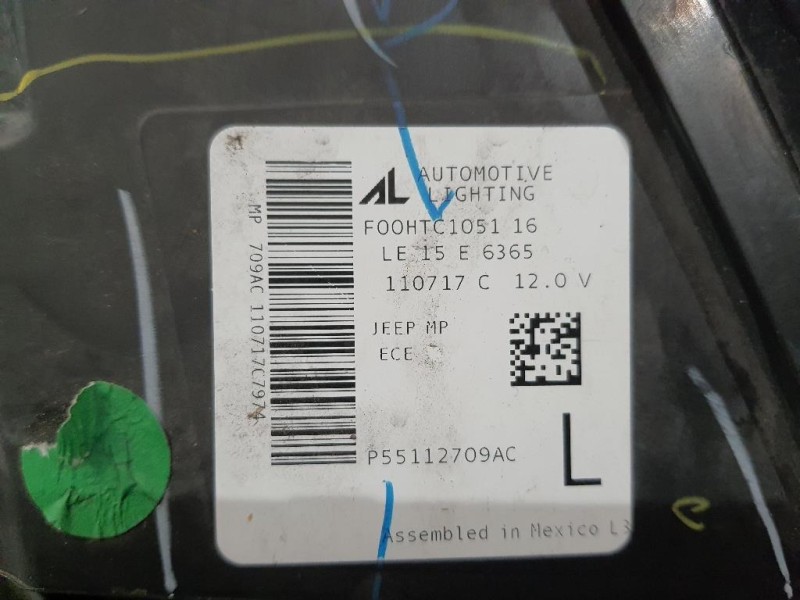 Proiettore ANT SX P55112709AC Jeep Compass III 2017