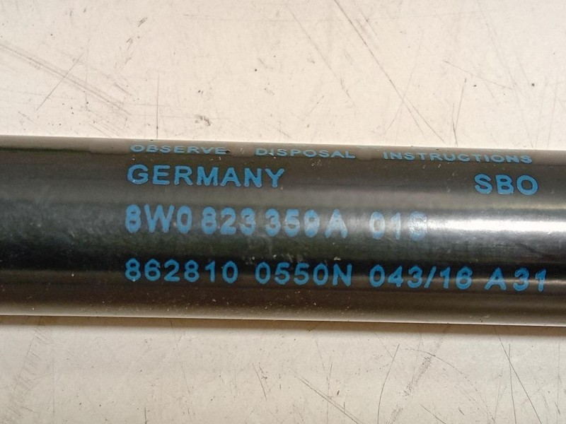 Ammortizzatore Cofano ANT DX 8W0 823 359 A SX+DX Audi A4 8W5 Avant 2015