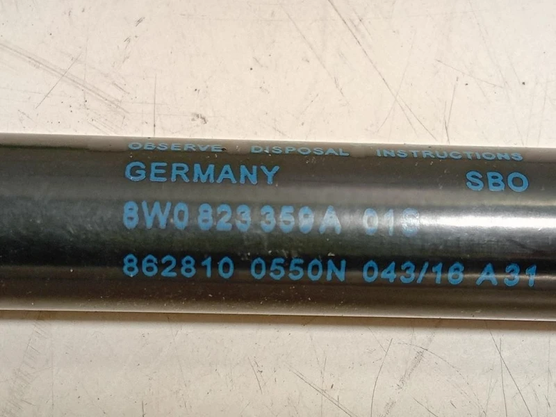 Ammortizzatore Cofano ANT DX 8W0 823 359 A SX+DX Audi A4 8W5 Avant 2015