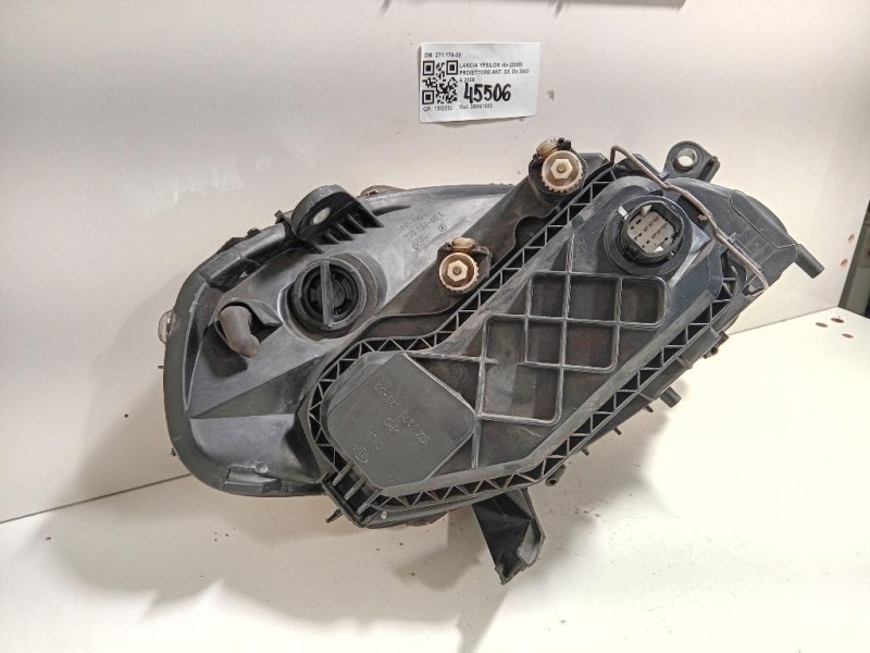 Proiettore ANT SX 51786654 Lancia Ypsilon II 2006