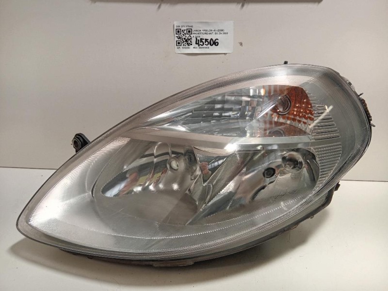 Proiettore ANT SX 51786654 Lancia Ypsilon II 2006