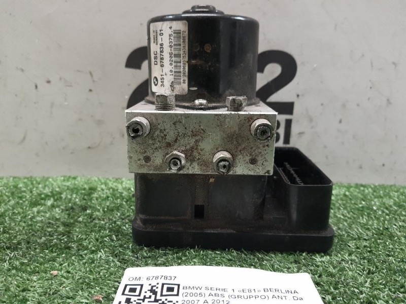 ABS Gruppo ANT 6787837 Bmw Serie 1 E81 Berlina 2005