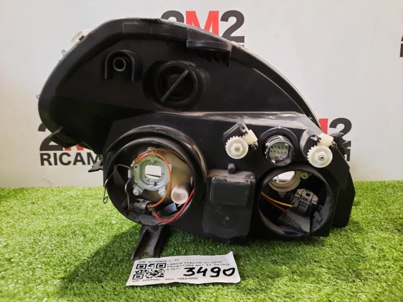 Proiettore ANT SX 51786654 Lancia Ypsilon II 2009