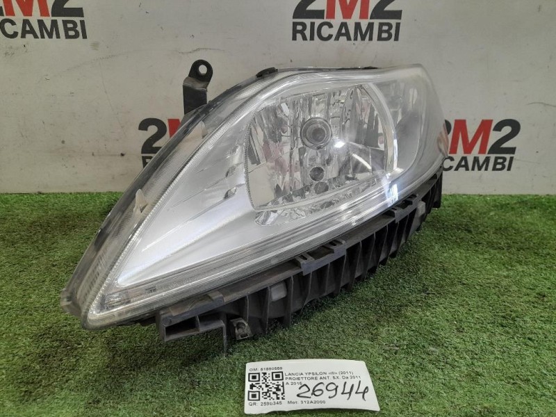 Proiettore ANT SX 51850559 Lancia Ypsilon III 2011