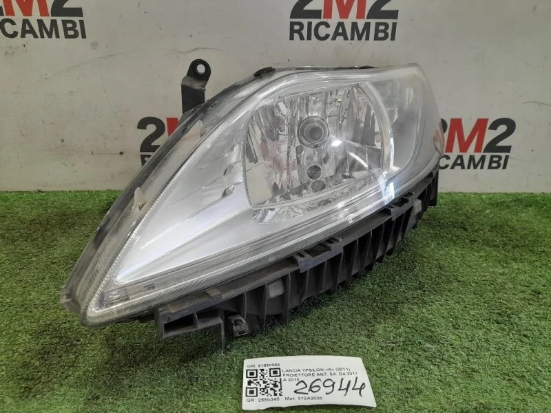Proiettore ANT SX 51850559 Lancia Ypsilon III 2011