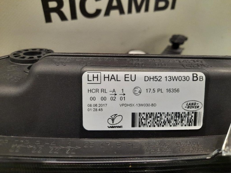 Proiettore ANT SX DH5213W030BB Land Rover Freelander II 2011