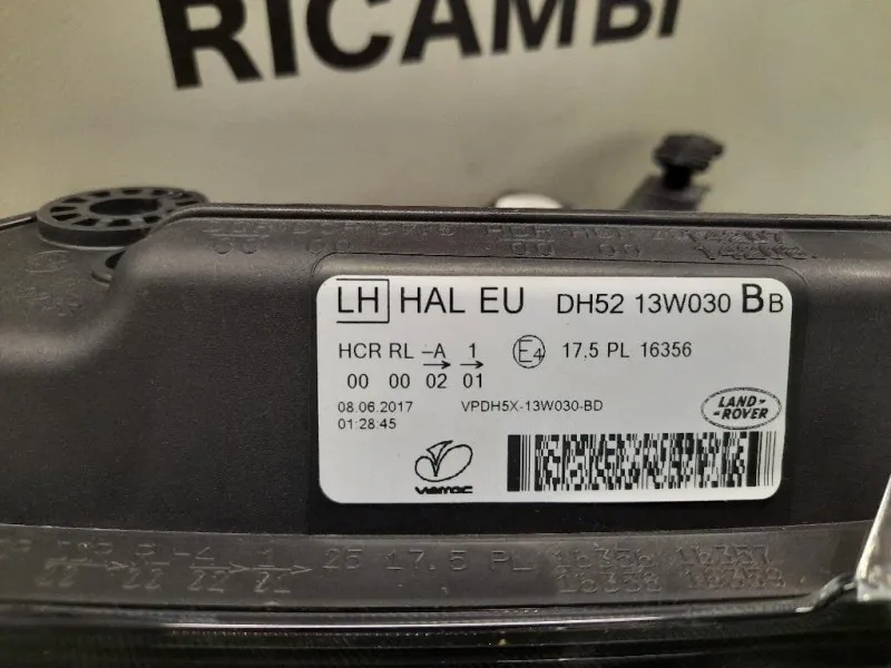 Proiettore ANT SX DH5213W030BB Land Rover Freelander II 2011